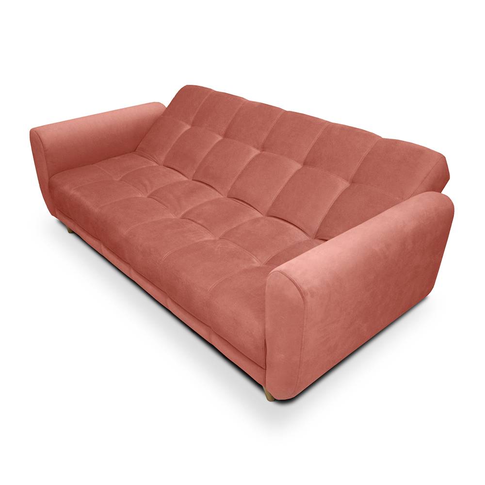 Sofá Cama Archer Coral 210x95cm De 3 Puestos Reclinable con Apoya Brazos - Sofas | Bylmo