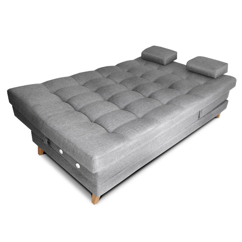 Sofa Cama Balmain Gris 190 cm