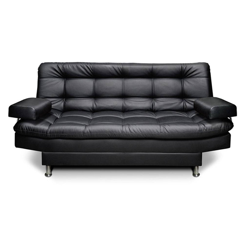 Sofa Cama Carvallo Negro 185 cm