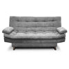 Sofa Cama Carvallo Lux Gris 185 cm