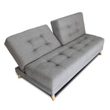 Sofá Cama Cavalli Gris 180x90cm De 3 Puestos Reclinable sin Apoya Brazos - Sofas | Bylmo