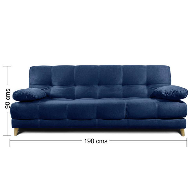 Sofa Cama Martins Azul 190 cm