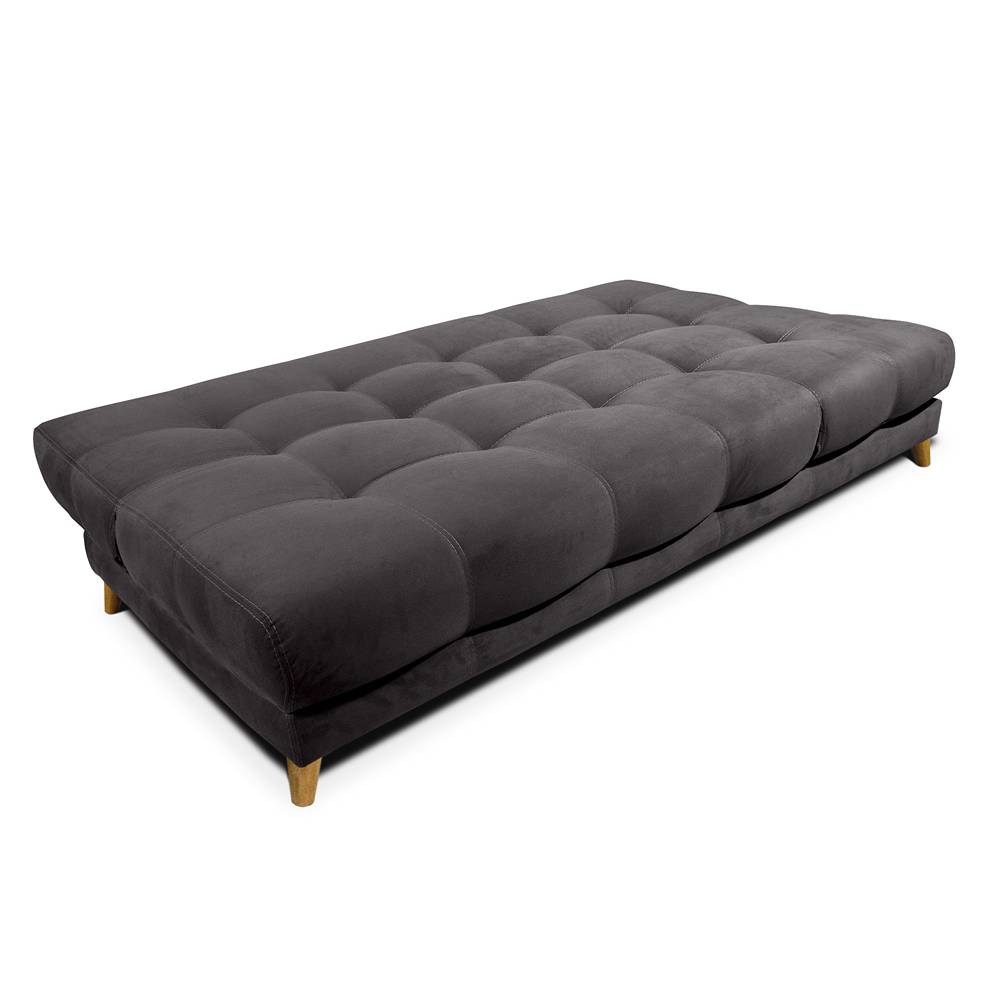 Sofá Cama Martins Gris 190x90cm De 3 Puestos Reclinable con Apoya Brazos - Sofas | Bylmo