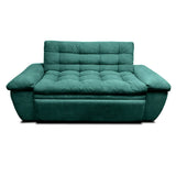 Sofá Cama Mirano Turquesa 190x95cm De 3 Puestos Reclinable con Apoya Brazos - Sofas | Bylmo