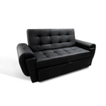 Sofa Cama Vignelli Negro 185 cm