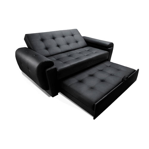 Sofa Cama Vignelli Negro 185 cm