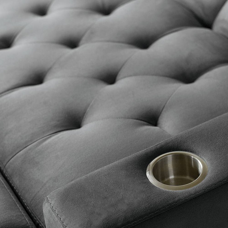Sofa Cama Vicenzo Gris 150 cm