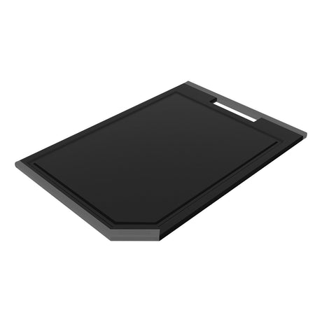 Tabla de Corte Rectangular Churrasco Black Negro 30 cm Para Asados en Polipropileno - Utensilios y Accesorios | Bylmo