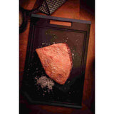 Tabla de Corte Rectangular Churrasco Black Negro 30 cm Para Asados en Polipropileno - Utensilios y Accesorios | Bylmo