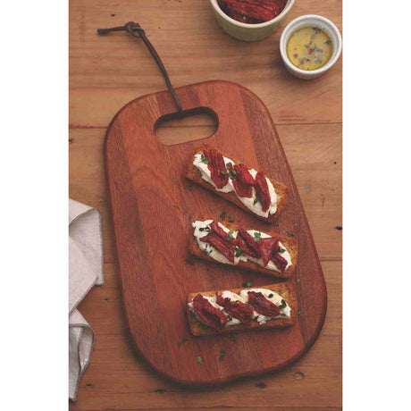 Tablero Forma Irregular Provence Caoba 20 cm para Cortes de Aperitivos y Snacks - Utensilios y Accesorios | Bylmo
