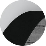 Espejo de Baño Áaron Negro 63x63cm Redondo y con Marco Metalico - Espejos de Baño | Bylmo