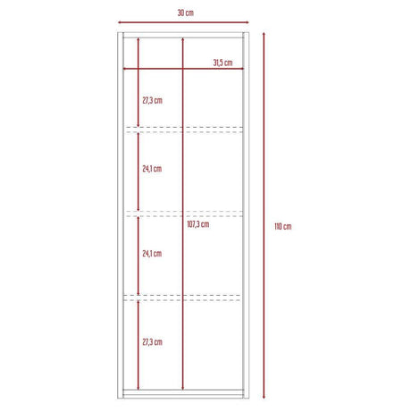 Gabinete Lice Duna 40 cm con Espejo - Gabinetes | Bylmo