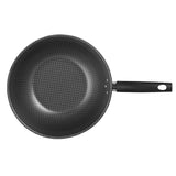 Wok Basic Aluminio 28 cm Antiadherente Gris - Ollas y Sartenes | Bylmo
