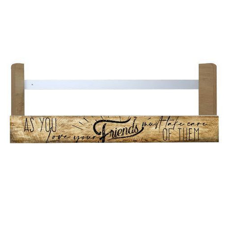 Repisa Friends Cafe 80 cm Rectangular - Repisas y Percheros | Bylmo