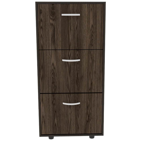 Zapatero Campora Coñac 55 cm Con Tres Puertas - Closets | Bylmo