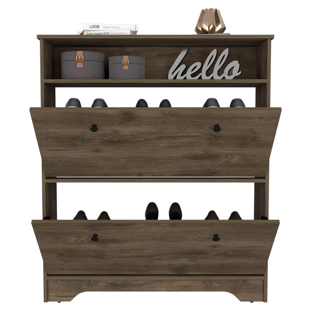 Zapatero Calgary Bellota 100 cm con Dos puertas y Entrepaño - Closets | Bylmo