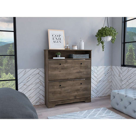 Zapatero Calgary Bellota 100 cm con Dos puertas y Entrepaño - Closets | Bylmo