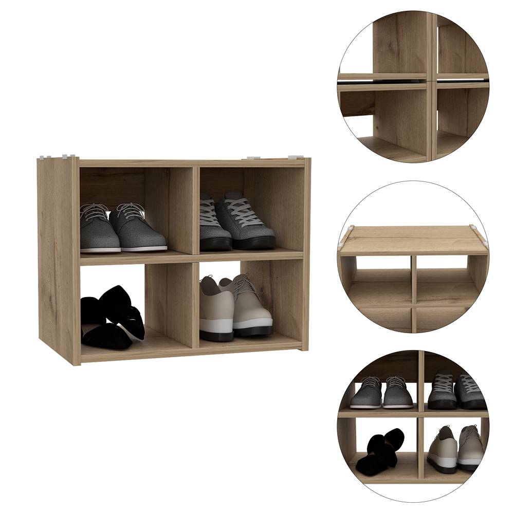 Zapatero Duna 51 cm Apilable - Closets | Bylmo