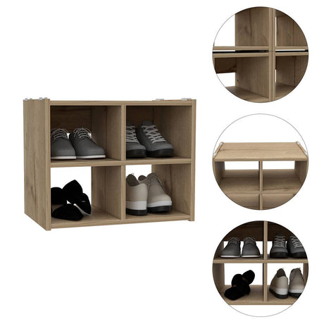 Zapatero Duna 51 cm Apilable - Closets | Bylmo