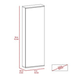 Zapatero Leto Blanco 47x138cm Vertical de Cinco Niveles para Diez pares de Zapatos - Closets | Bylmo