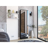 Zapatero Leto Plus Wengue 47 cm con Espejo - Closets | Bylmo