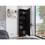 Zapatero Leto Plus Wengue 47 cm con Espejo - Closets | Bylmo