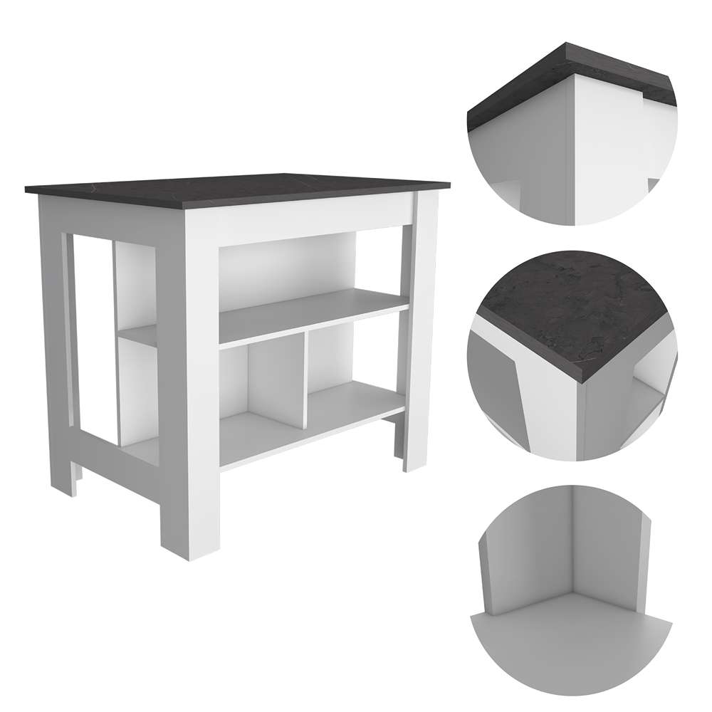 Alacena Cala Blanco 100 cm con Entrepaños - Barras y Muebles Auxiliares | Bylmo