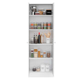 Alacena Z60 Blanco 60 cm con Dos Puertas y Entrepaños - Alacenas y Muebles Microondas | Bylmo