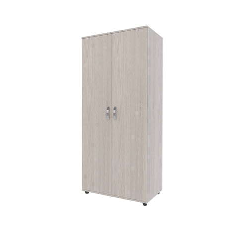 Closet Roman Ceniza 80x180cm con 1 Cajones con 2 Entrepaños - Closets | Bylmo