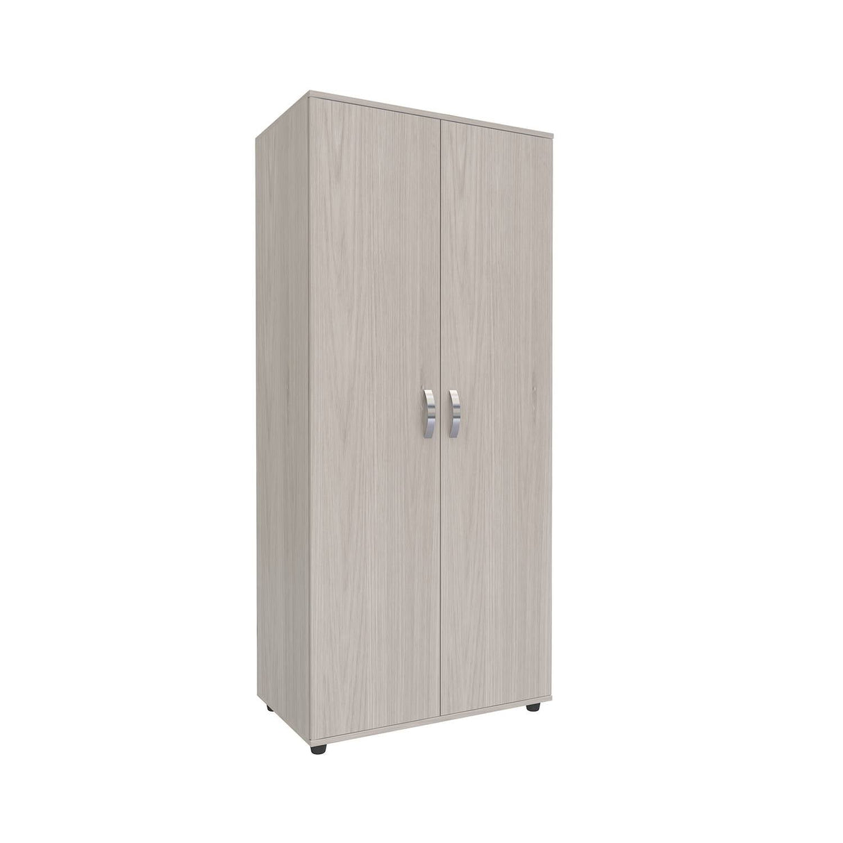 Closet Roman Ceniza 80x180cm con 1 Cajones con 2 Entrepaños - Closets | Bylmo