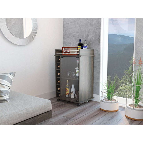 Bar Dukat Expreso 55x55cm sin Cajones y con Seis Portabotellas - Bares | Bylmo