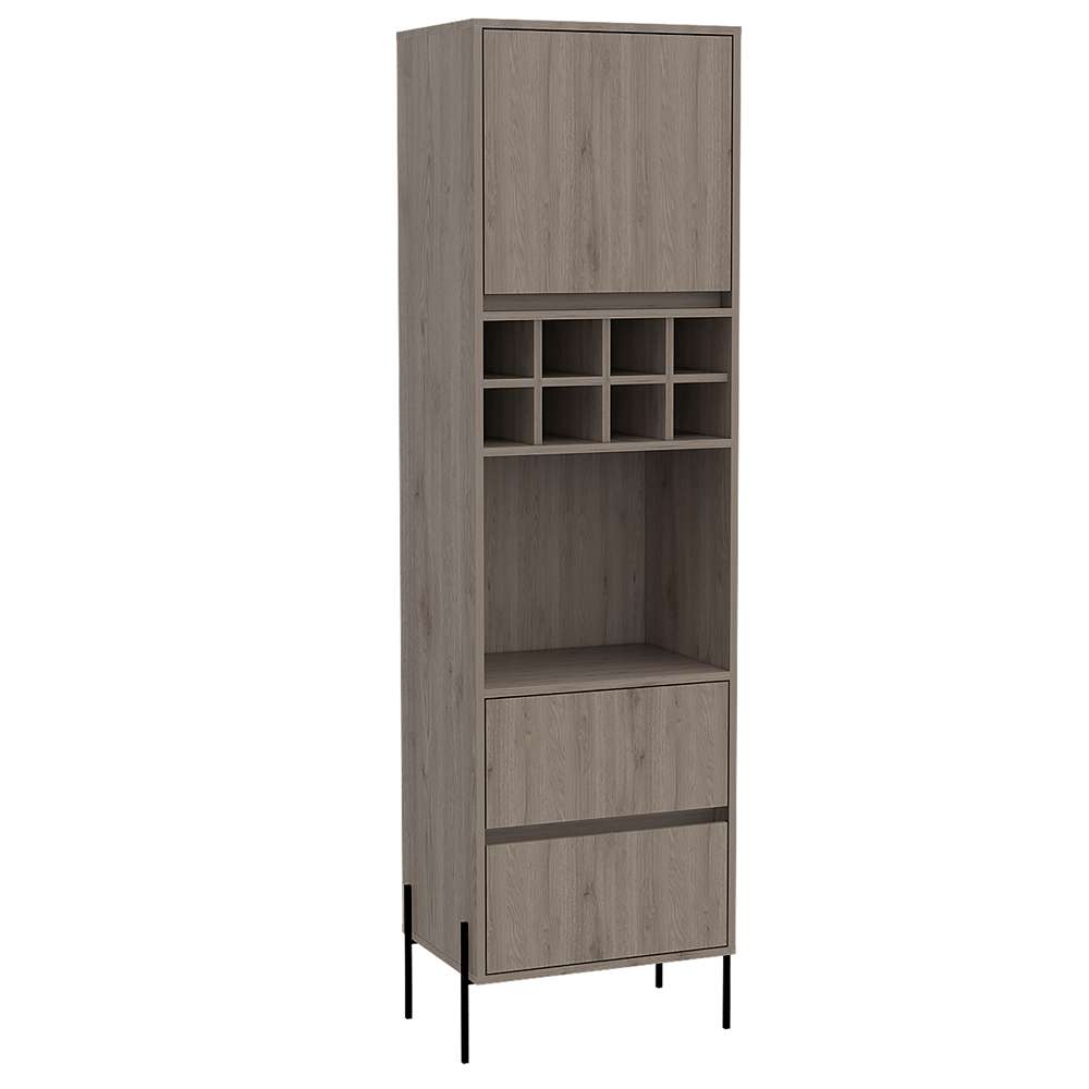 Bar RST Ceniza 50 cm con Dos Cajones - Bares | Bylmo