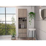 Bar RST Ceniza 50 cm con Dos Cajones - Bares | Bylmo