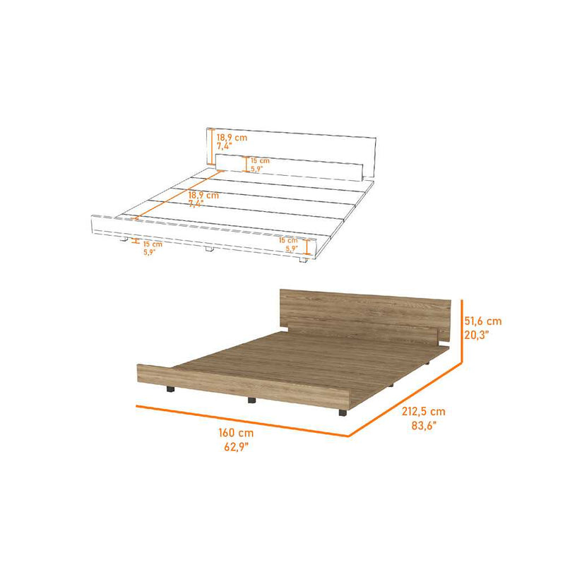 Base cama pata de madera - Colchones Vonnel