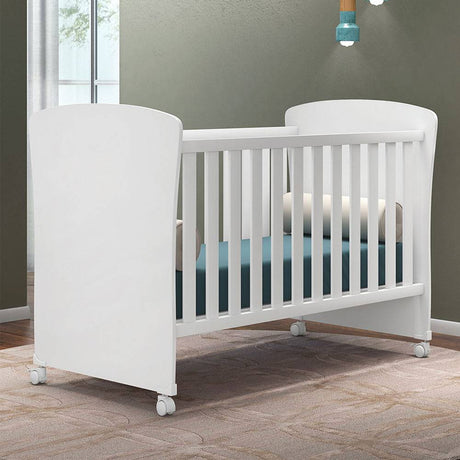Cama Cuna Gladiz Blanco 133.2x96cm para Colchón Infantil 70 X 130 Cm con Cabecero - Camas | Bylmo