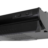 Campana Alins 59 cm Negro Horizontal - Electrodomesticos | Bylmo