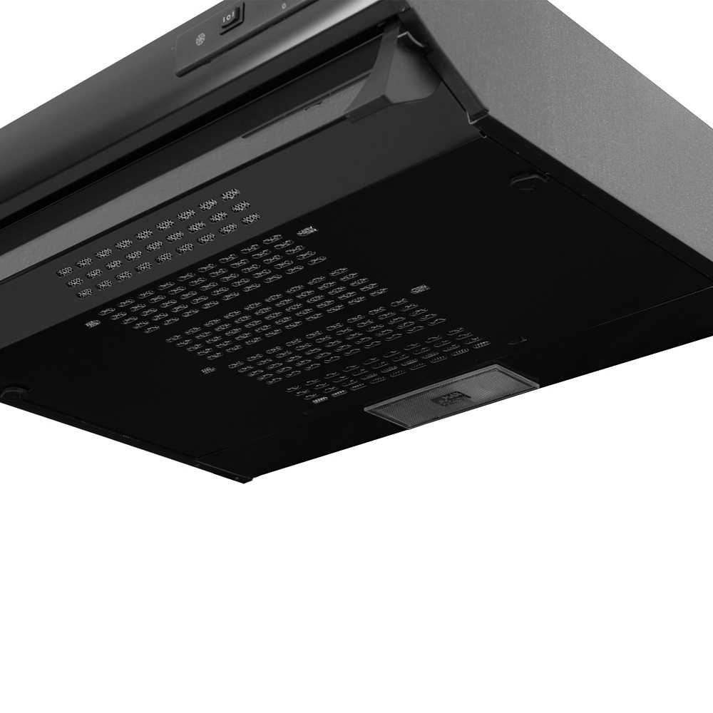 Campana Alins 59 cm Negro Horizontal - Electrodomesticos | Bylmo