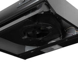 Campana Alins 59 cm Negro Horizontal - Electrodomesticos | Bylmo