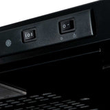 Campana Alins 60 cm Negro Horizontal - Electrodomesticos | Bylmo