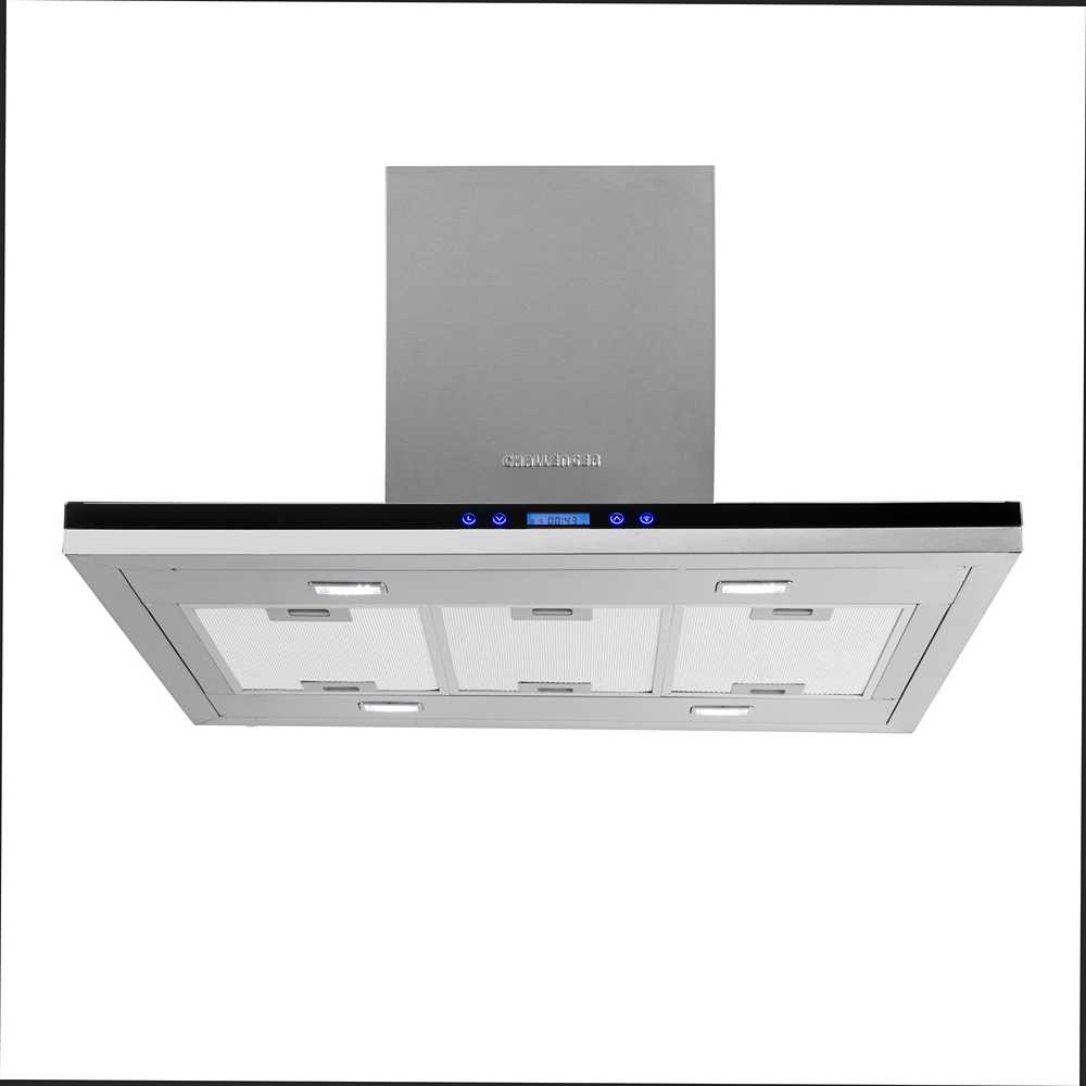 Campana Alins 90 cm Acero Tipo Isla - Electrodomesticos | Bylmo