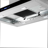 Campana Alins 90 cm Acero Tipo Isla - Electrodomesticos | Bylmo