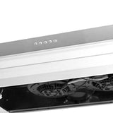 Campana Elegance 89 cm Acero Horizontal - Electrodomesticos | Bylmo