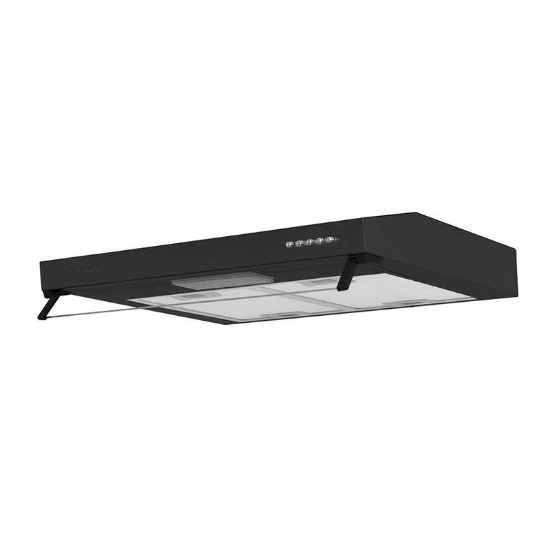 Campana Steel 60 cm Negro Horizontal