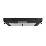 Campana Steel 60 cm Negro Horizontal - Electrodomesticos | Bylmo