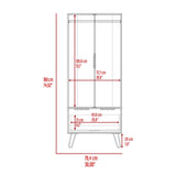 Closet Augusta Duna 76.4x188cm con 1 Cajones sin Entrepaños - Closets | Bylmo