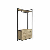 Closet Collect Duna 80x180cm con 3 Cajones sin Entrepaños - Closets | Bylmo