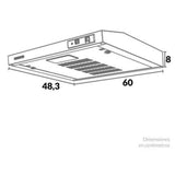 Combo Campana + Horno + Estufa a Gas Acero 60 cm Versátil - Combo | Bylmo
