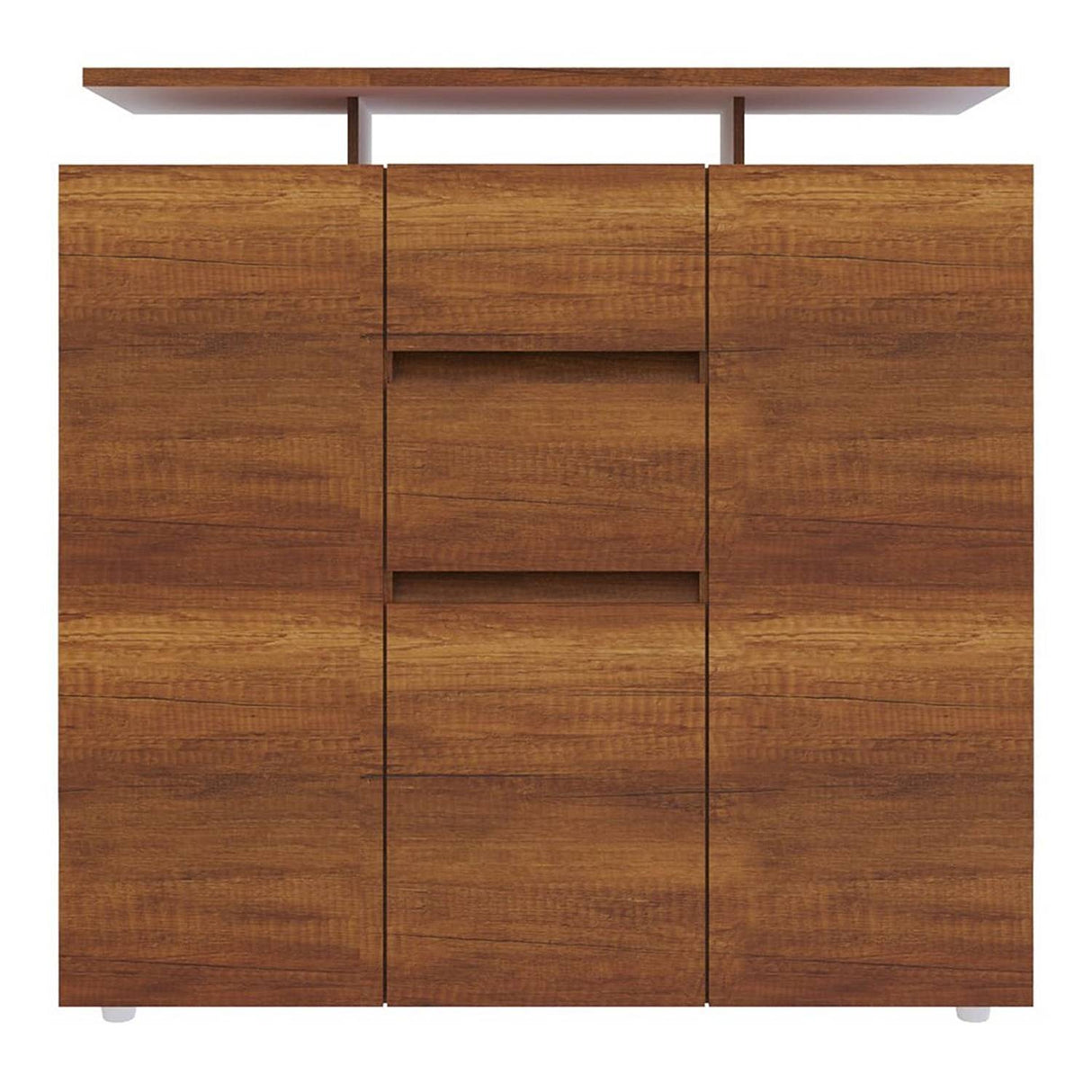 Cómoda Saur Caramelo 120 cm con Tres Puertas y Dos Cajones - Cajoneras | Bylmo