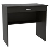 Escritorio 80C Wengue 80x73.6cm Con Un Cajón y con Organizador de Libros - Escritorios | Bylmo