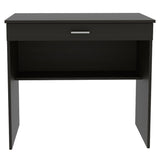 Escritorio 80C Wengue 80x73.6cm Con Un Cajón y con Organizador de Libros - Escritorios | Bylmo